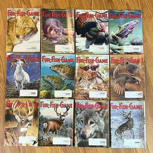 Fur-Fish-Game Magazine 2023 Complete 12 issues